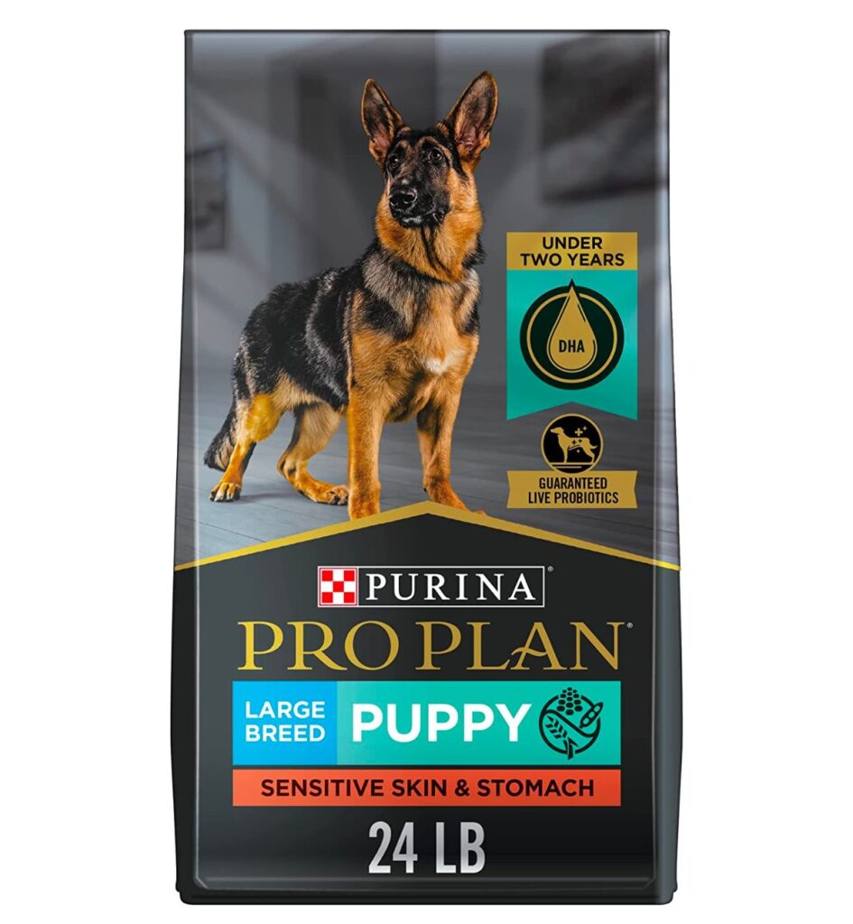 Best food for german shepherd puppy with a sensitive stomach