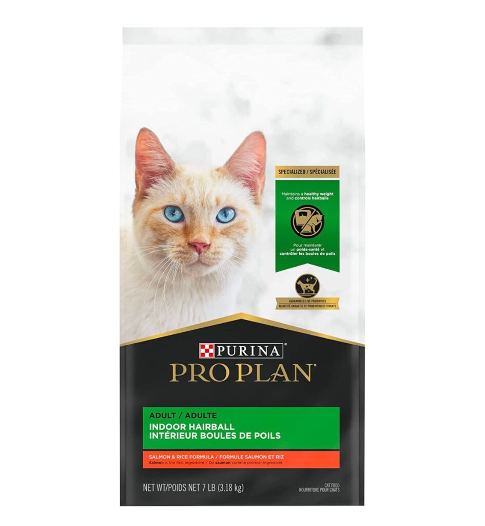 Best Dry Cat Food for Hairballs and Vomiting 