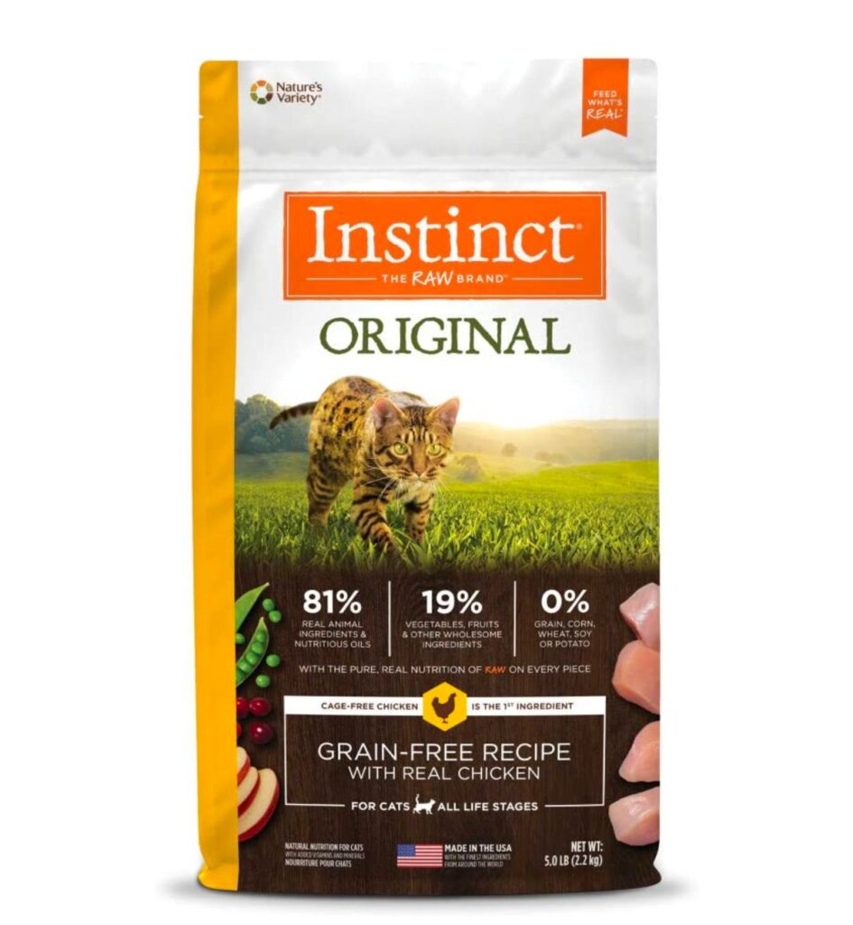 Best Instinct Food for a Cat that Throws Up